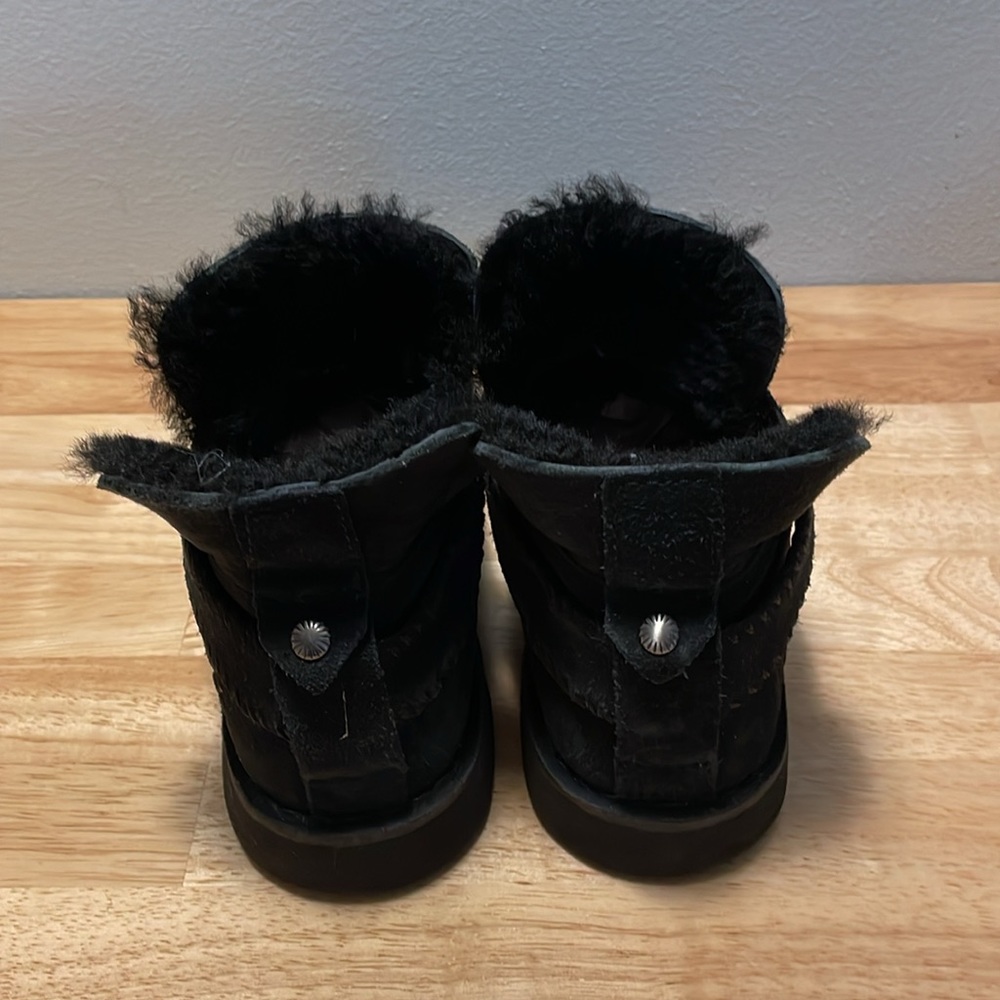 UGG McKay Black Suede Booties - Picture 6 of 10